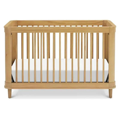 Million Dollar Baby - Namsake Marin with Cane 3-in-1 Convertible Crib in Honey and Honey Cane Image 1
