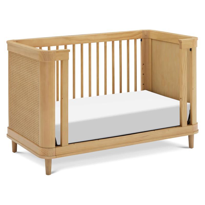 Million Dollar Baby - Namsake Marin with Cane 3-in-1 Convertible Crib, Honey | Honey Cane Image 3