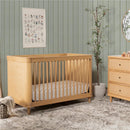 Million Dollar Baby - Namsake Marin with Cane 3-in-1 Convertible Crib, Honey | Honey Cane Image 9