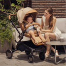 Mima - Creo Stroller Black Chassis & Mocha Cream Seat Image 2
