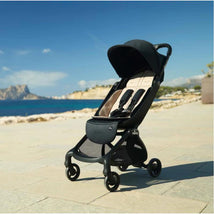 Mima - Miro Compact Stroller, Black Chassis/Black Seat Image 2