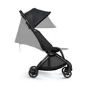 Mima - Miro Compact Stroller, Black Chassis/Black Seat Image 3