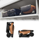 Mima - Miro Compact Stroller, Black Chassis/Mocha Cream Seat Image 4