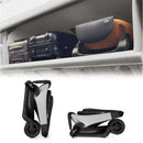 Mima - Miro Compact Stroller, Black Chassis/White Seat Image 4