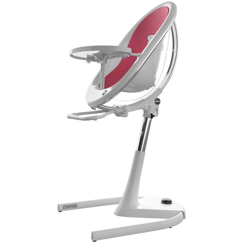 Mima - Moon 2G High Chair, White/Fuschia Image 1