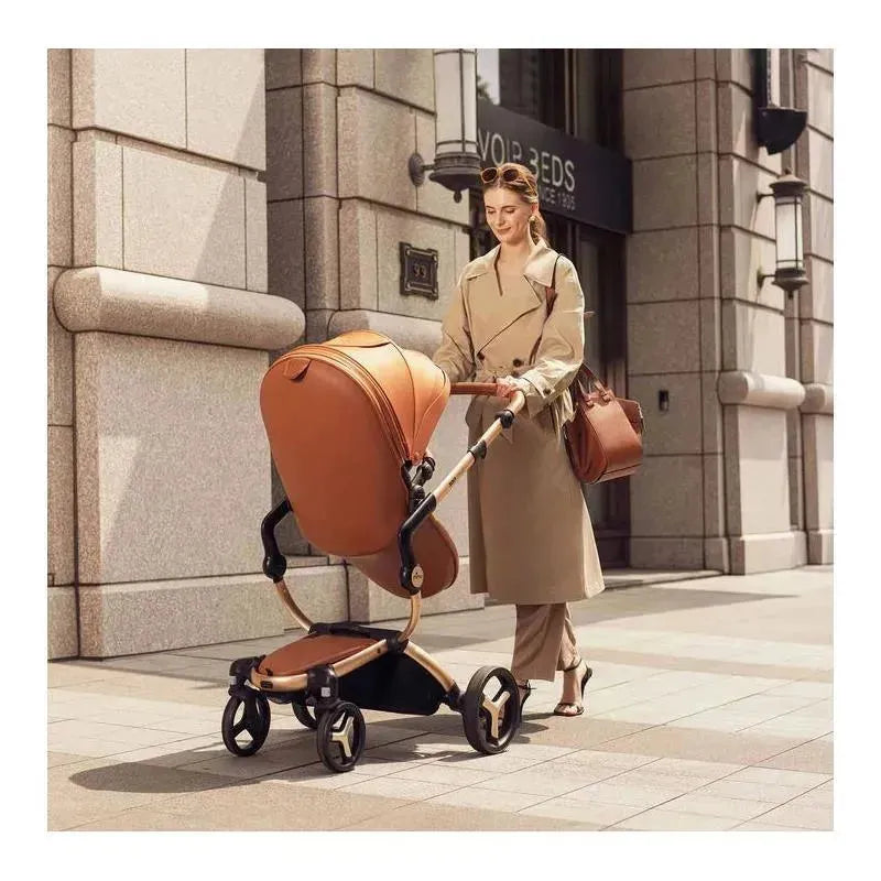 Mima Xari Max Stroller, Black/Camel/Black