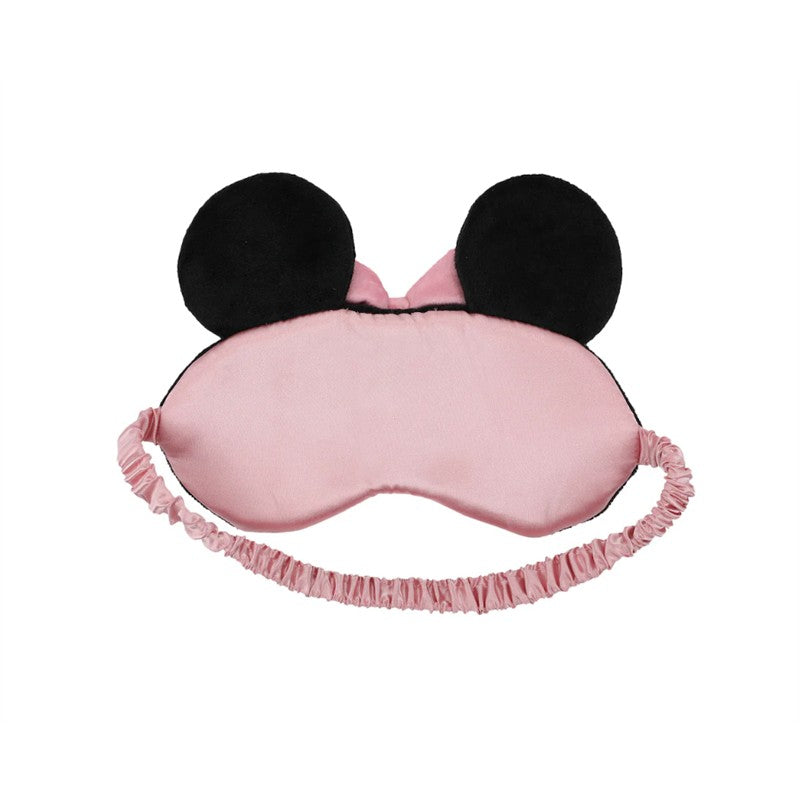 Minnie Mouse Kids Travel Set with Neck Pillow Eye Mask and Luggage Tag Image 2