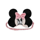Minnie Mouse Kids Travel Set with Neck Pillow Eye Mask and Luggage Tag Image 3