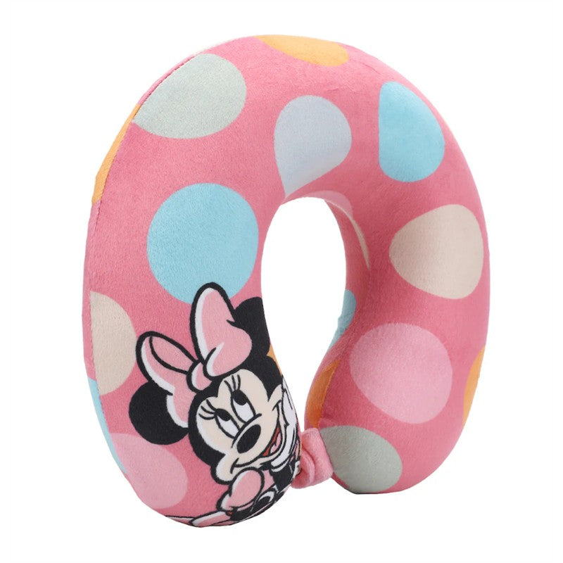 Minnie Mouse Kids Travel Set with Neck Pillow Eye Mask and Luggage Tag Image 7