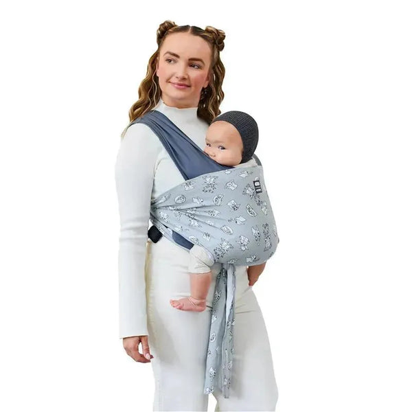 Moby Easy-Wrap Carrier, Baby Carrier and Wrap in One, Disney Star Wa