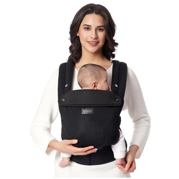 シロユです Baby Compact Carrier ブラック momcozy-baby-carrier-newborn-
