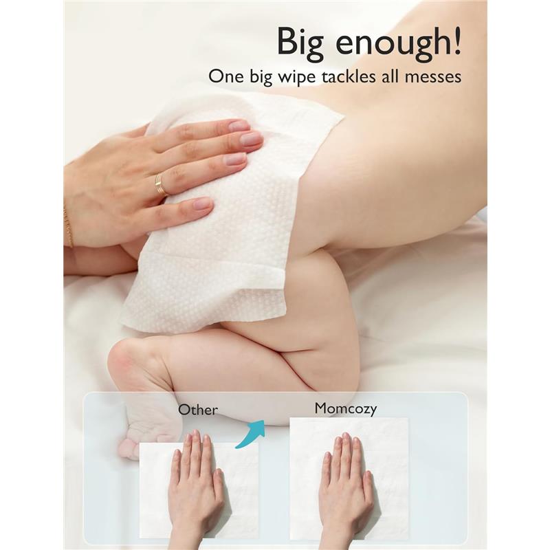 Momcozy Baby Wipes-Extra Large Size Design Image 3