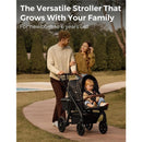 Momcozy ChangeGo Baby Stroller, Convertible Single-to-Double-to-Wagon Stroller with 23 Configurations Image 2