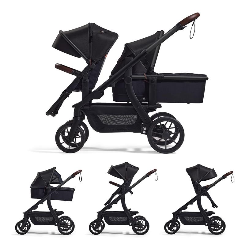 Momcozy ChangeGo Baby Stroller, Convertible Single-to-Double-to-Wagon Stroller with 23 Configurations Image 9