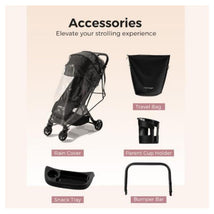 Momcozy Clickgo Lightweight Stroller, Black Image 2
