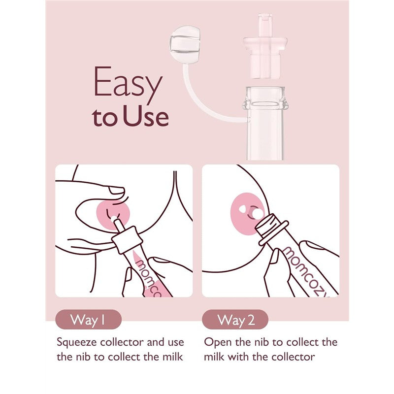 Momcozy Colostrum Reusable Breast Milk Collector Image 4