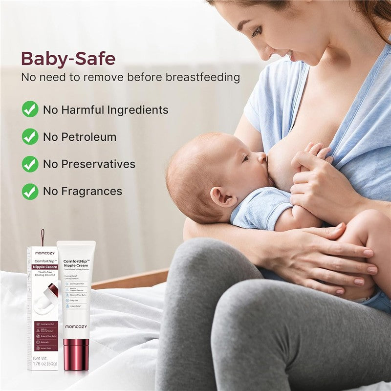 Momcozy Comfortnip Cooling Comfort & Touch Free Nipple Cream Image 5