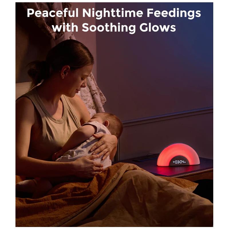 Momcozy - Dreamsync Smart Baby Sound Machine, Rainbow Light & App Control Image 7