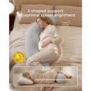 Momcozy J-Shaped Maternity Body Pillow Image 2