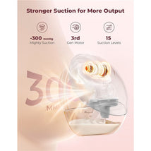 Momcozy Mobile Flow™ M9 Double Wearable Breast Pump - Gray Image 2