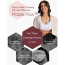 Momcozy Mobile Flow™ M9 Double Wearable Breast Pump - Gray Image 7