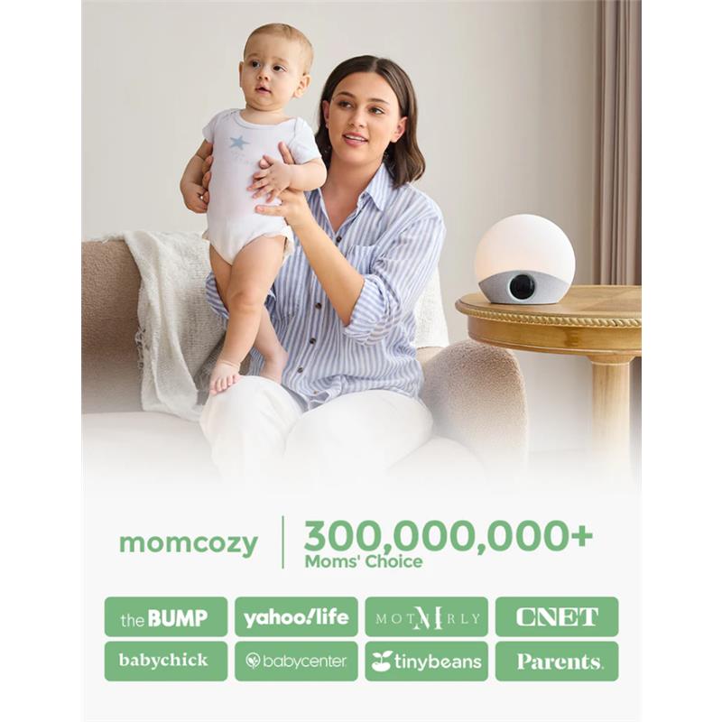 Momcozy - Sunrise Alarm Clock Wake Up Light Sound Machine Image 2