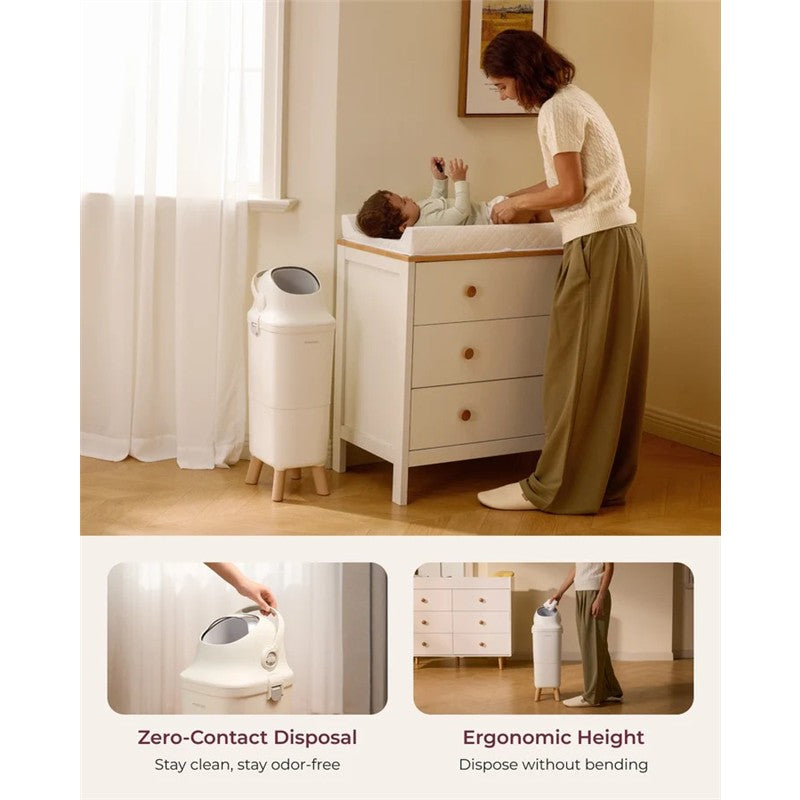 Momcozy Triple-Seal Diaper Pail Image 7