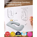 Momcozy U-Shaped Cooling Fabric Pregnancy Pillow Image 5