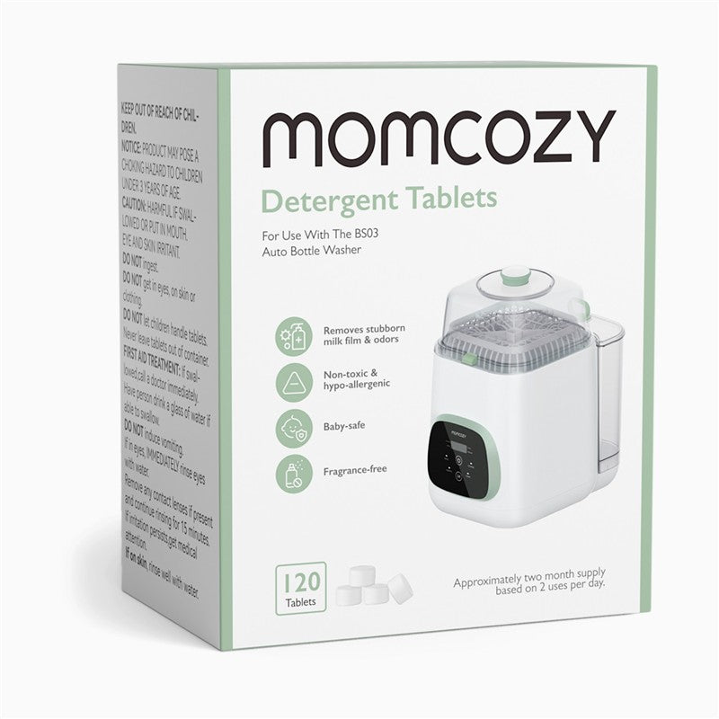 Momcozy Washing Blocks for KleanPal Pro Bottle Washer - 120 Count Image 7