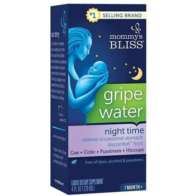Mommy's Bliss Gripe Water Night Time, 4 Oz Image 1