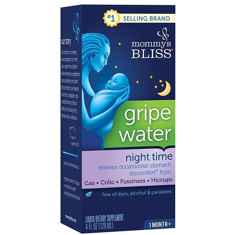 Mommy's Bliss Gripe Water Night Time, 4 Oz Image 1