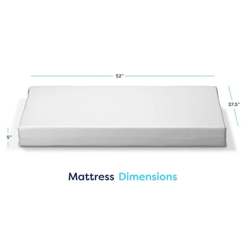 Moonlight Baby - Dream All Foam Dual Sided Crib Mattress W/ Ribbon Image 2