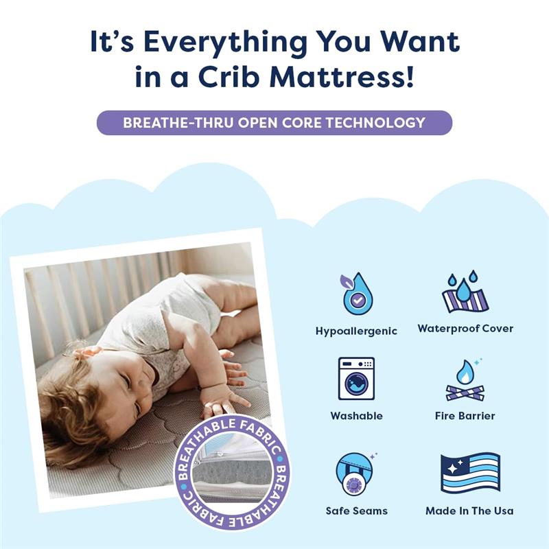 Moonlight Baby Air Crib Mattress Image 4