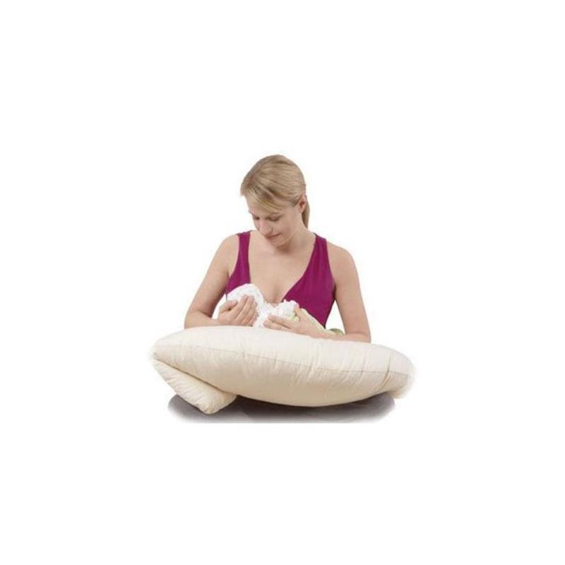 Moonlight Slumber Butterfly Breastfeeding Pillow With Organic Cotton Case & Plastic Bag.