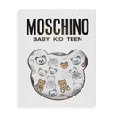 Moschino Baby Bodysuit Gift Set 2 Pack in Box - Cloud Grey Image 3