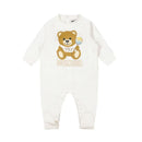 Moschino Baby - Detachable Footie Gift Box With Bear Rattle Print, Cloud Image 1