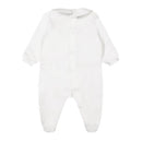 Moschino Baby - Footie Gift Box With Bear Toy Text Logo Print, Optic White Image 2