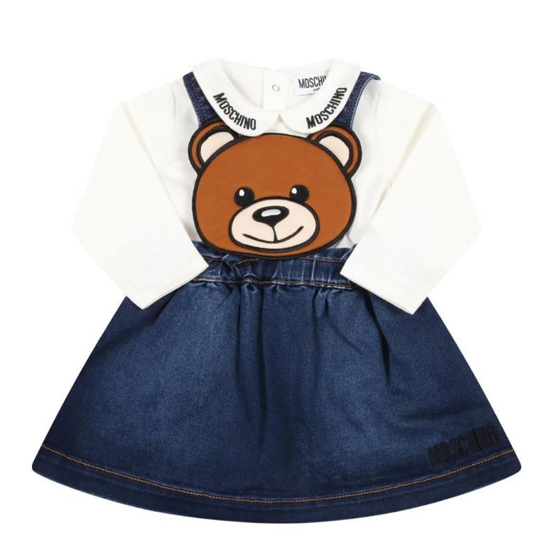 Moschino Baby - Girl T-Shirt & Skirt Set With Bear Graphic Image 1