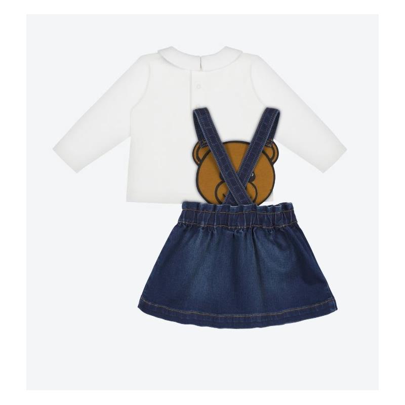 Moschino Baby - Girl T-Shirt & Skirt Set With Bear Graphic Image 3