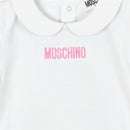 Moschino Baby - Girl Tee And Skirt Set With Bear Patch, Pink Image 3