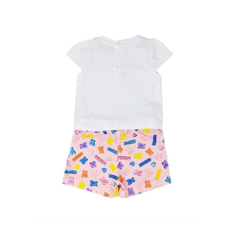 Moschino Baby - Girls Tee With Shorts Set, Sugar Toy Image 2