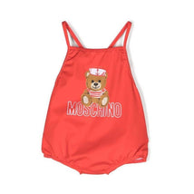 Moschino Baby - Girls Crossback Swimsuit Gift Box Bear Sailor, Oppy Red Image 1