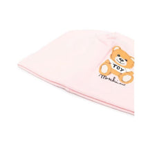 Moschino Baby - Hat With Bear Graphic, Sugar Rose Image 3