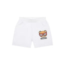 Moschino - Baby Jersey T-Shirt And Shorts Gift Set, White Image 3