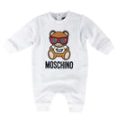 Moschino Baby - Neutral Fleece Babygrow Gift Box, White Image 1