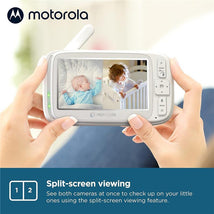 Motorola - VM75 Video Baby Monitor with 2 Cameras Image 2