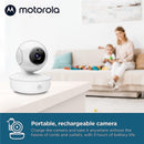 Motorola - 5.0” HD Video Baby Monitor with Touch Screen Image 4