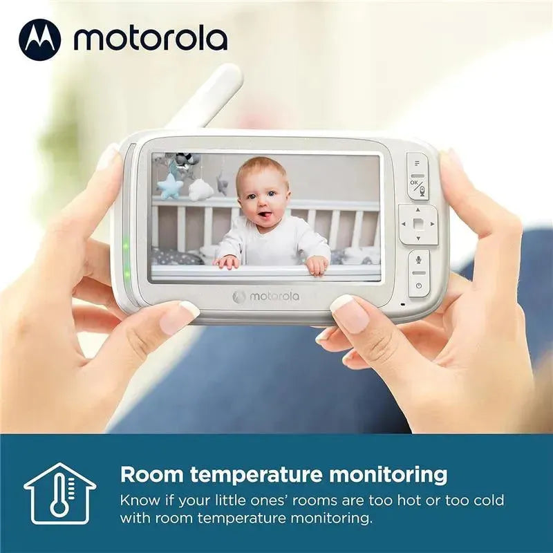 Motorola - VM75 Indoor Video Baby Monitor with Camera Image 4