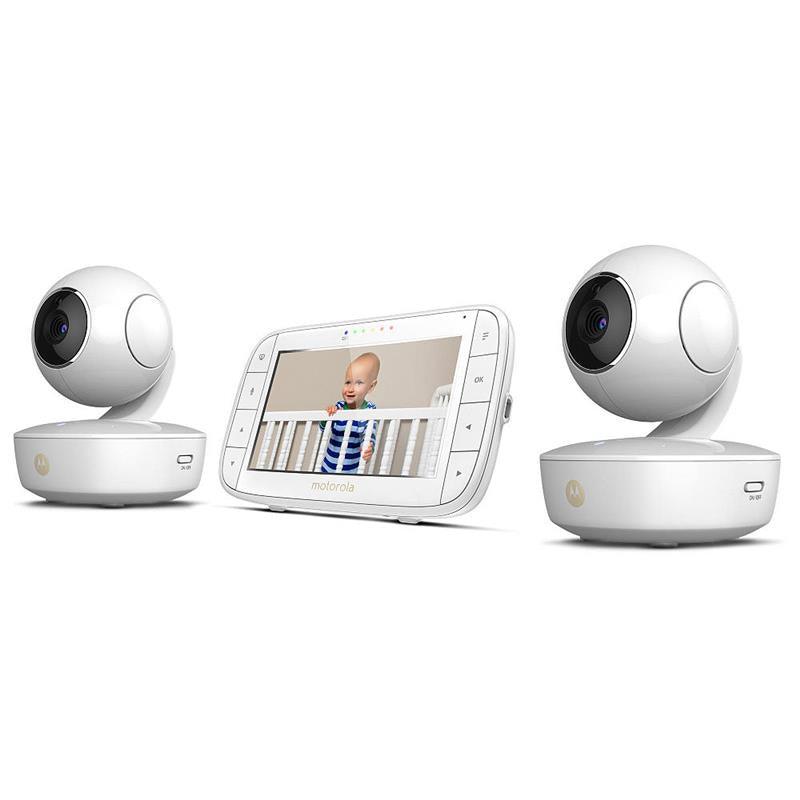 Motorola 5 Portable Video Baby Monitor with Two Cameras Image 3