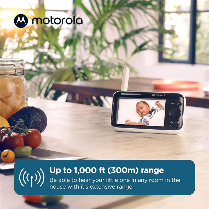 Motorola - 5 Motorized Video Baby Monitor With Camera Image 5